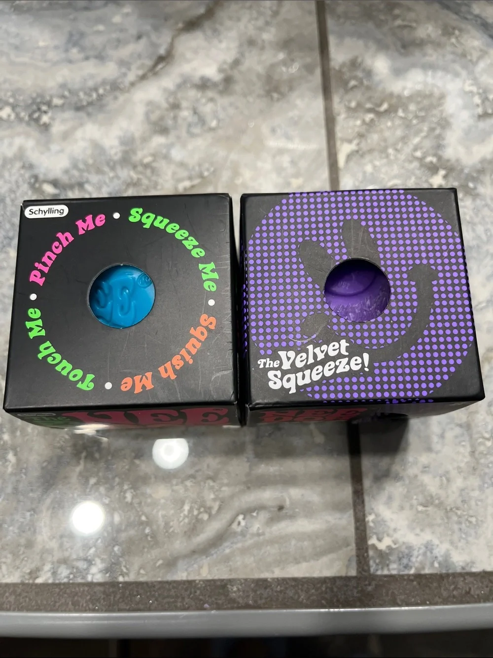 Authentic needohs Fuzz ball (purple) (used once) groovy glob (no air bubbles)
